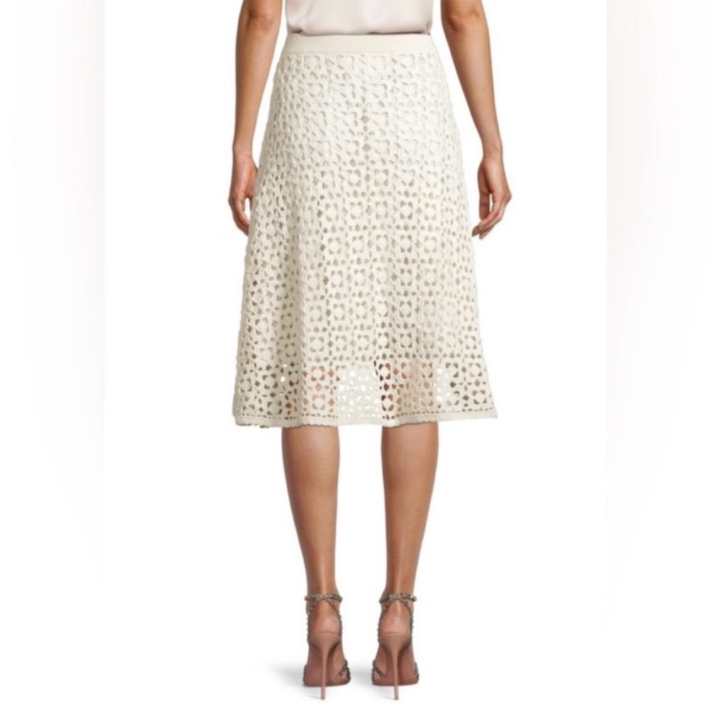Rebecca Taylor Floral Crochet Skirt Sz S NWT - Picture 3 of 10